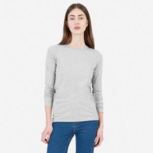 Everlane The Pima Stretch Long-Sleeve